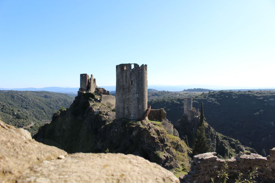 From Carcassonne:Lastours Castles & Carcassonne Guided Tour - Itinerary Highlights