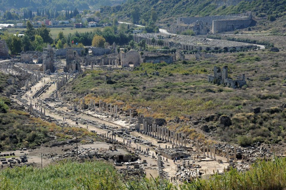 From City of Side: Perge, Aspendos & Kurşunlu Waterfall Trip - Itinerary and Highlights