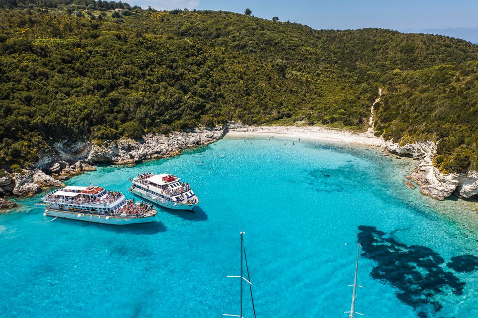 From Corfu: Day Cruise to Paxos, Antipaxos, & the Blue Caves - Highlights