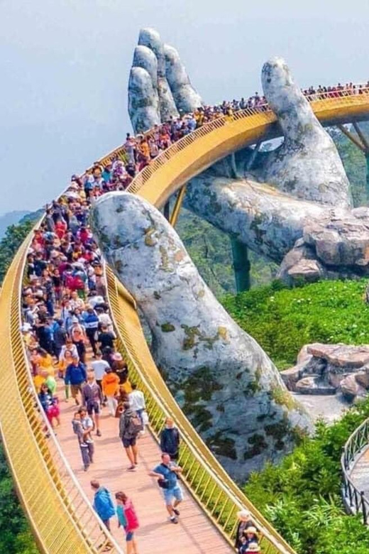 From Da Nang/Hoi An: Golden Bridge Ba Na Hills Full-Day Tour - Itinerary Highlights