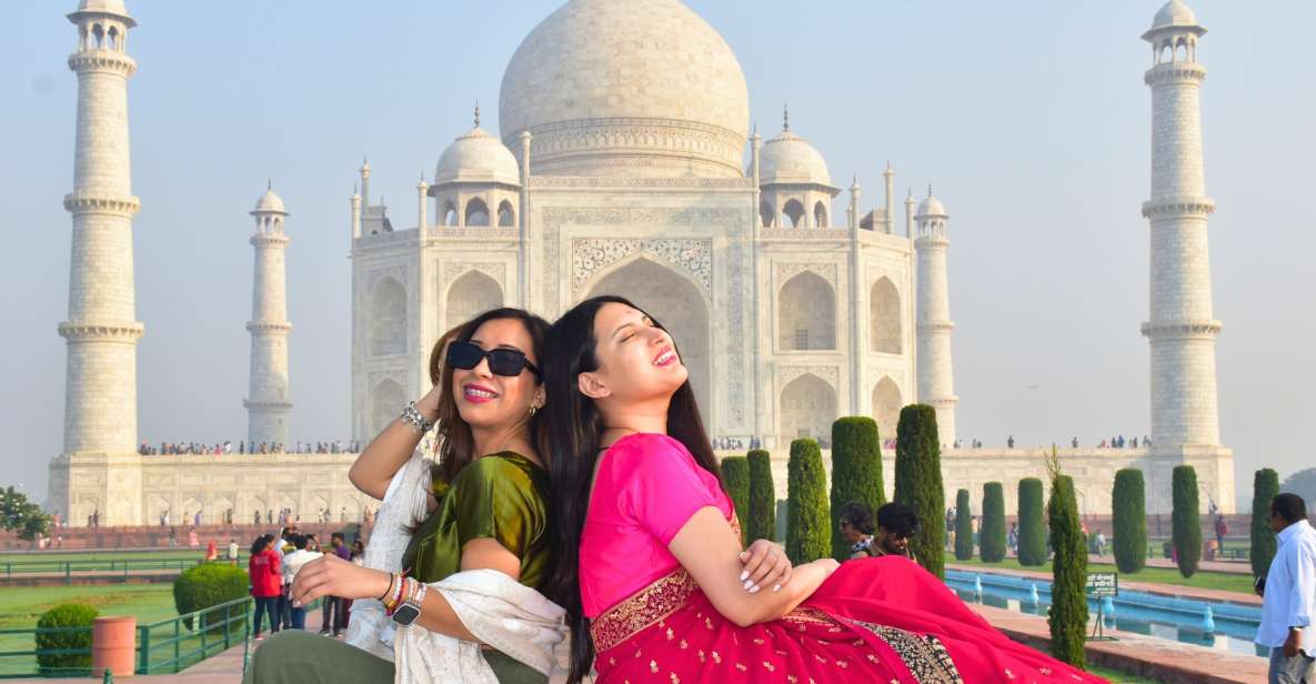 From Delhi: Sunset Taj Mahal & Agra Tour With Transfer - Itinerary Highlights