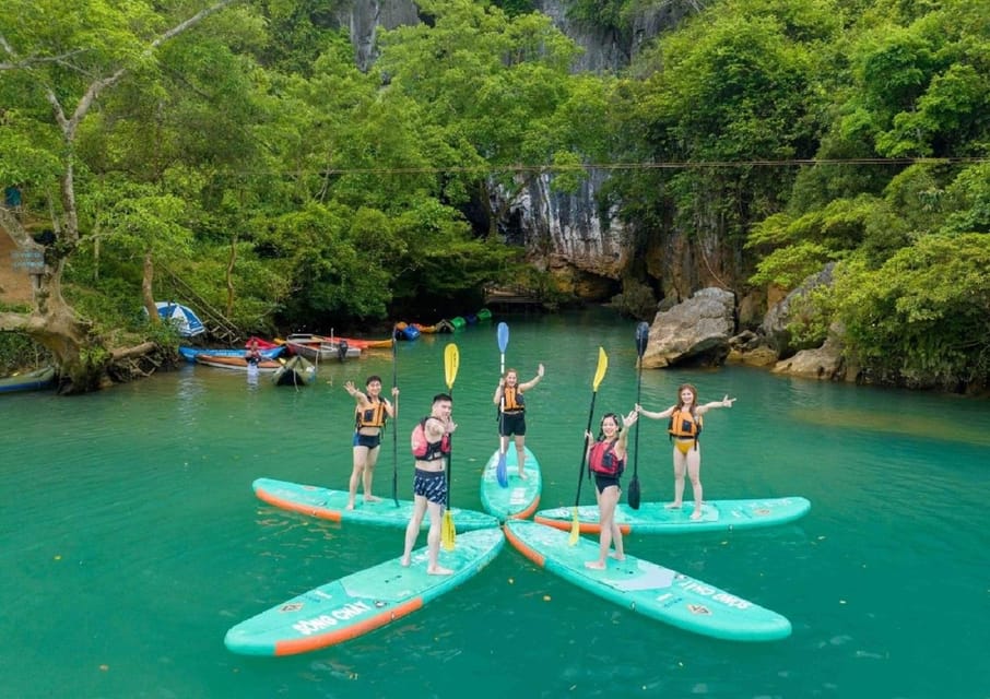 From Dong Hoi/PhongNha: Zipline at Dark Cave & Paradise Cave - Itinerary and Experience