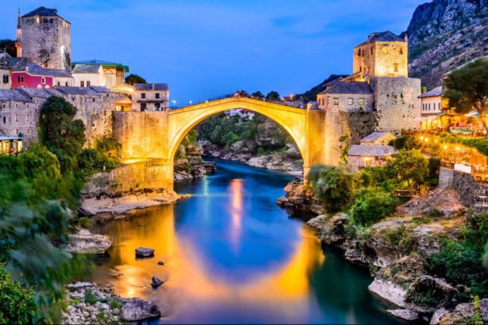 From Dubrovnik: Mostar and Kravica Waterfall Day Trip - Itinerary Highlights