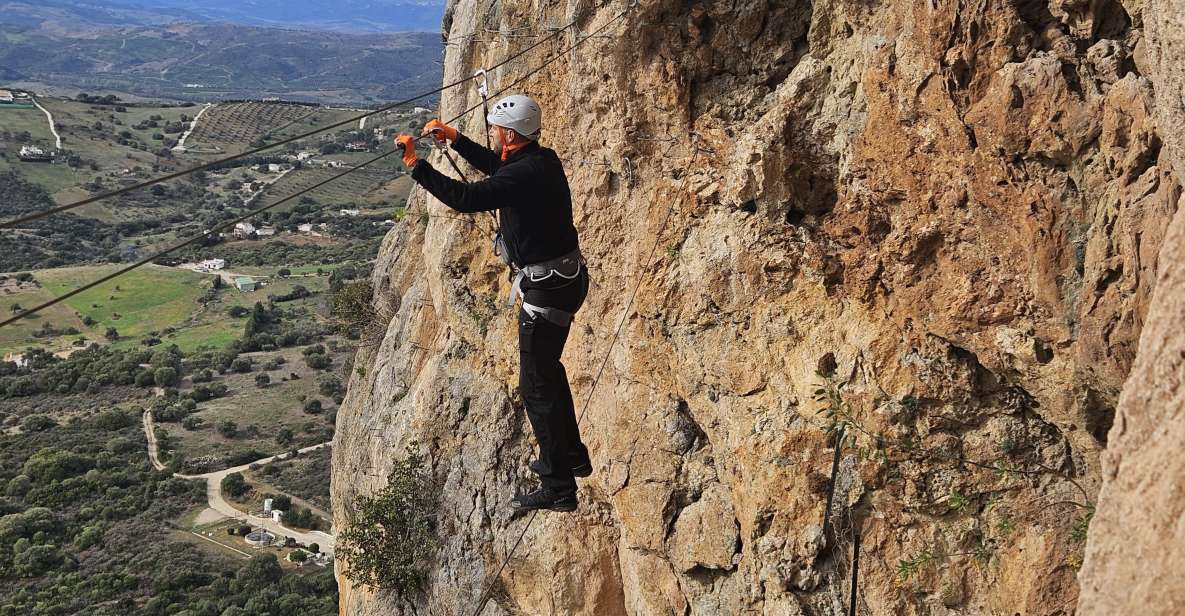 From Estepona: via Ferrata of Casares Guided Climbing Tour - Activity Details