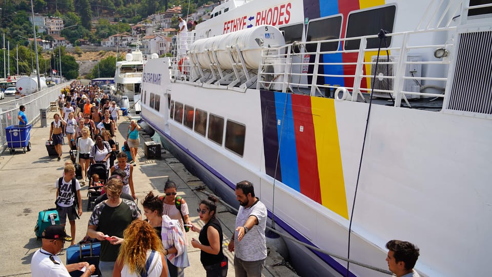 From Fethiye: Ferry Transfer to Rhodes - Transportation Details