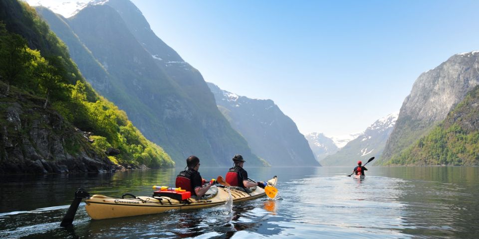 From Flåm: Nærøyfjord 3 Day Kayaking and Camping Tour - Experience Highlights