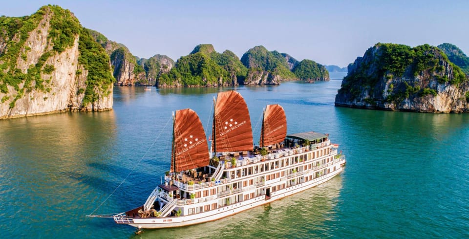 From Hanoi: 2D1N Ha Long Bay by Arcady Boutique Cruise - Pricing and Inclusions