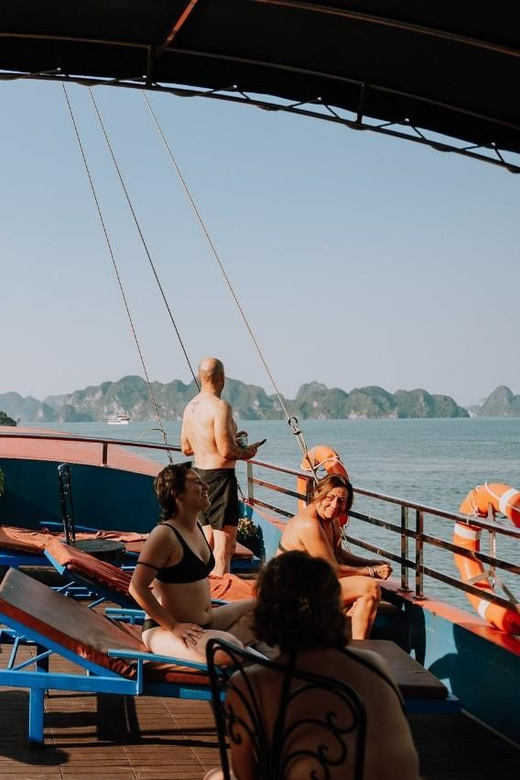 From Hanoi: Cat Ba - Lan Ha Bay 2D1N Cruise - 5 Cabin - Day 1 Itinerary