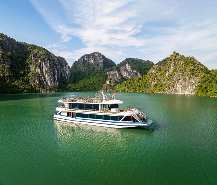 From Hanoi: Ha Long Bay Luxury Day Cruise With Buffet Lunch - Itinerary Highlights