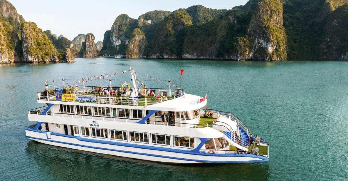 From Hanoi: Halong Bay, Titop Island, and Caves Cruise - Itinerary Highlights