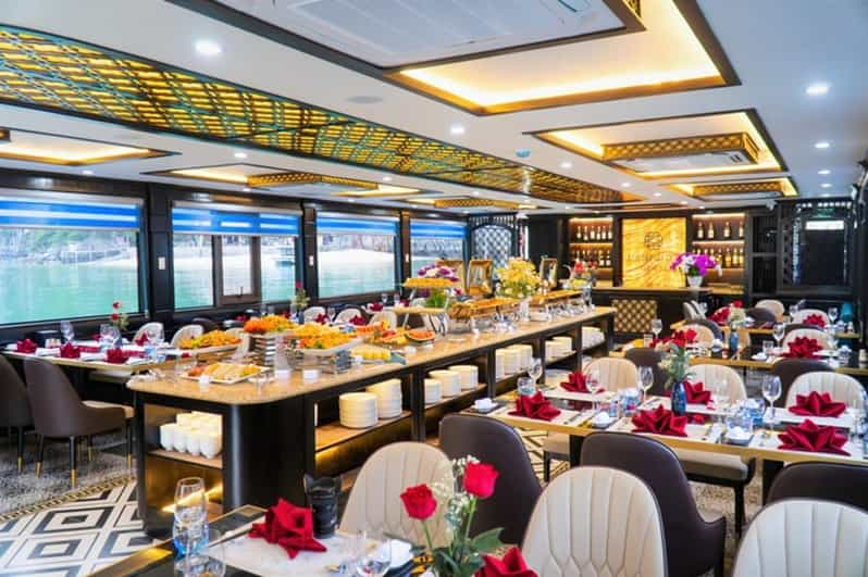 From Hanoi:Ha Long Bay 2 Days 1 Night-Cruise 6 Stars Luxury - Itinerary