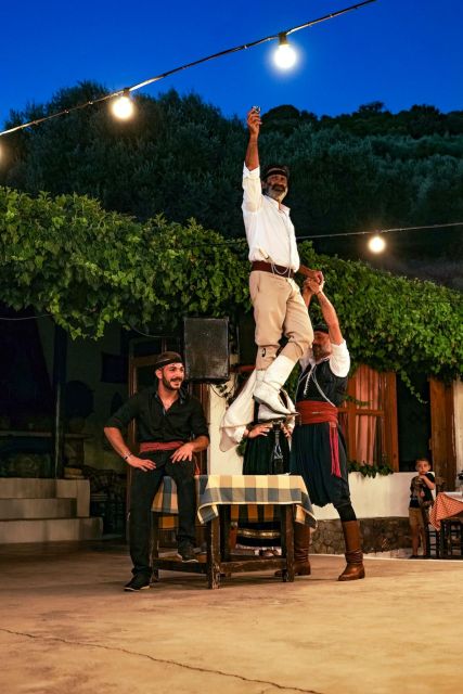 From Heraklion: Village Cretan Night, Live Dancers & Dinner - Pickup and Transportation