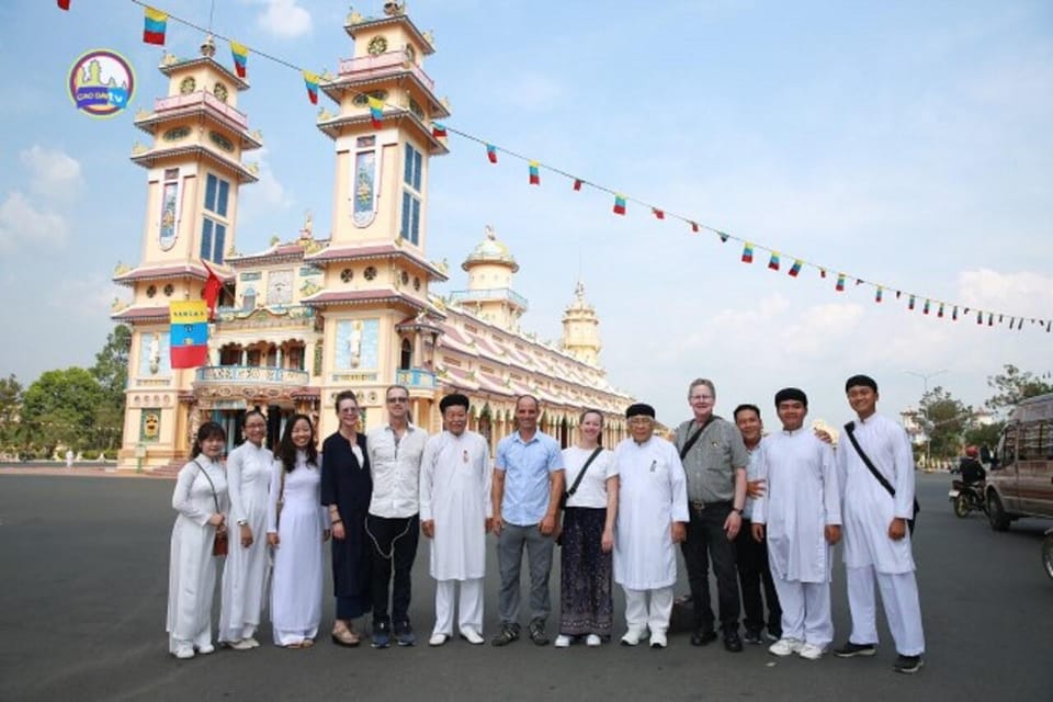 From Ho Chi Minh: Black Mountain, Cao Dai Temples- Tay Ninh - Cao Dai Great Temple