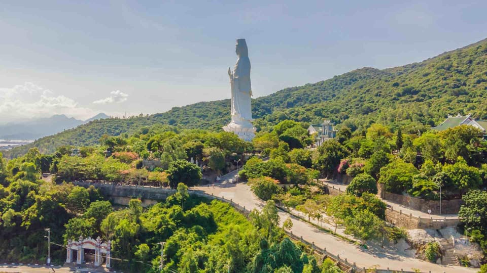 From Hoi An : Lady Buddha, Marble Mountains Half-Day Tour - Itinerary Highlights