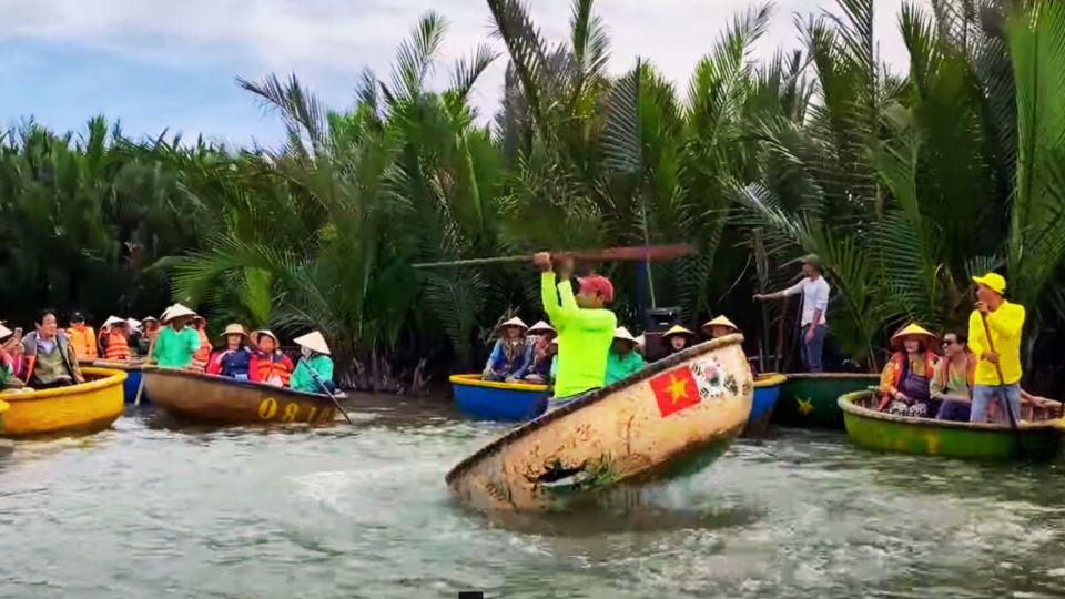 From Hue: To Go Cam Thanh Coconut Forest Basket Boat - Itinerary Highlights