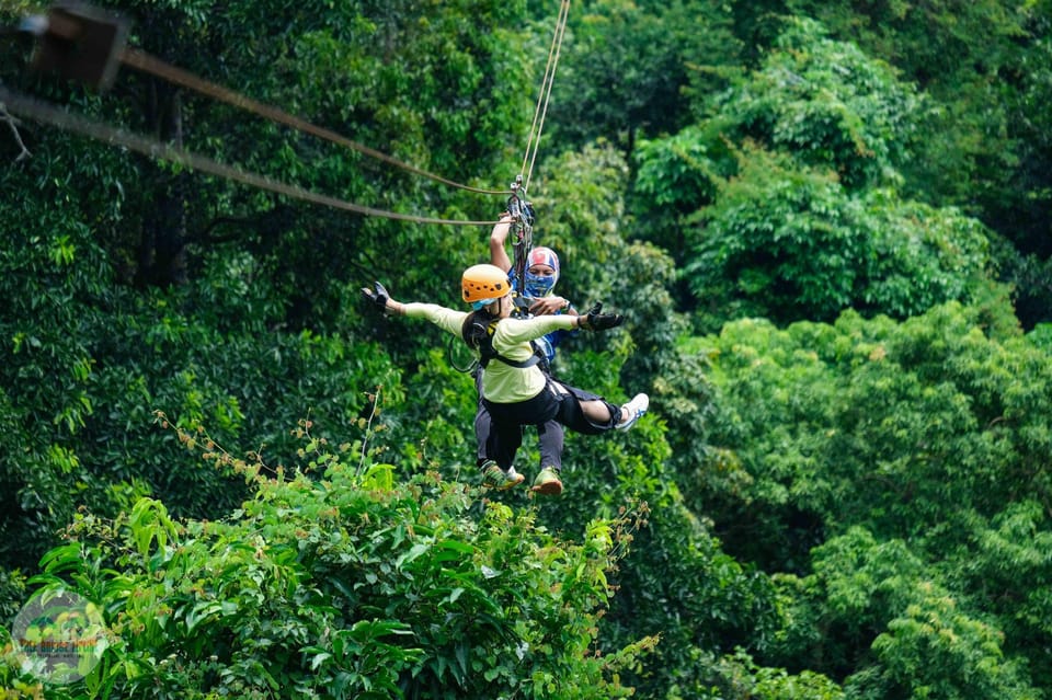 From Koh Samui: Tree Bridge Zipline and Café Experience - Itinerary and Transportation