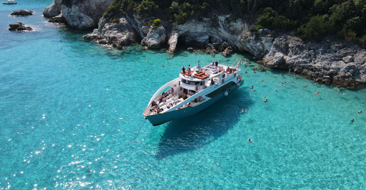 From Lefkimmi: Paxos, Antipaxos & Blue Caves Speedboat Tour - Activity and Duration