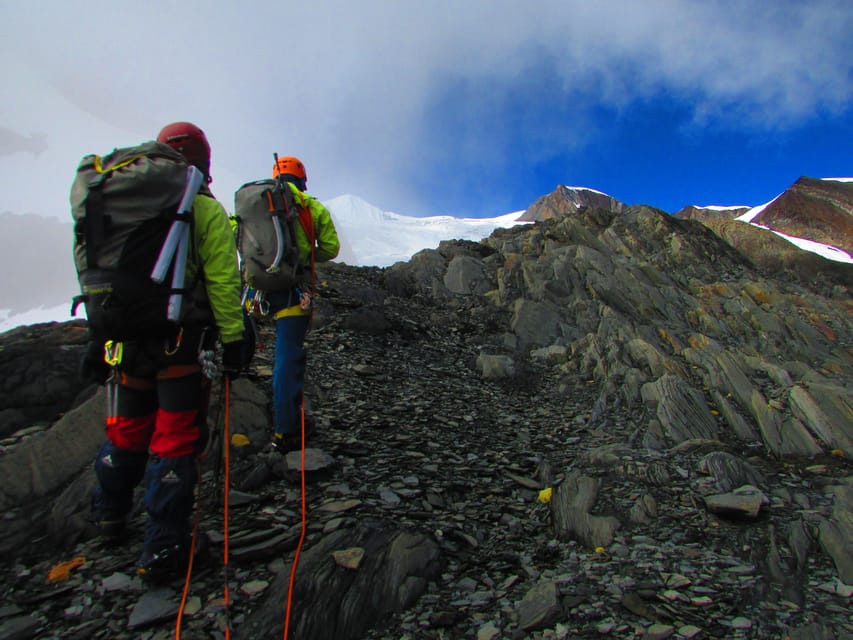 From Lukla: Lobuche East Peak (6,119m) Climbing - Climbing Details