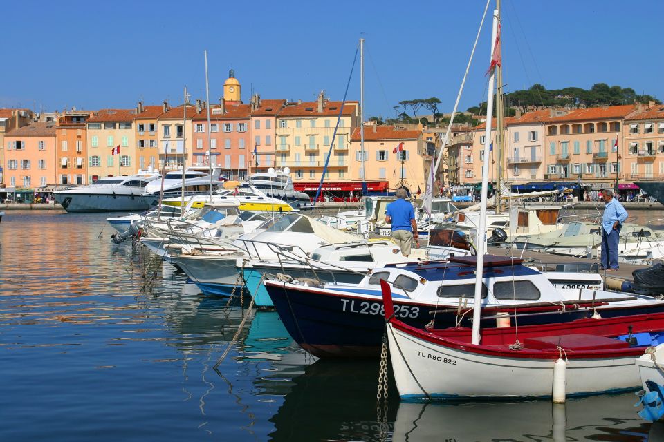 From Mandelieu: Roundtrip Boat Transfer to St. Tropez - Experience Highlights