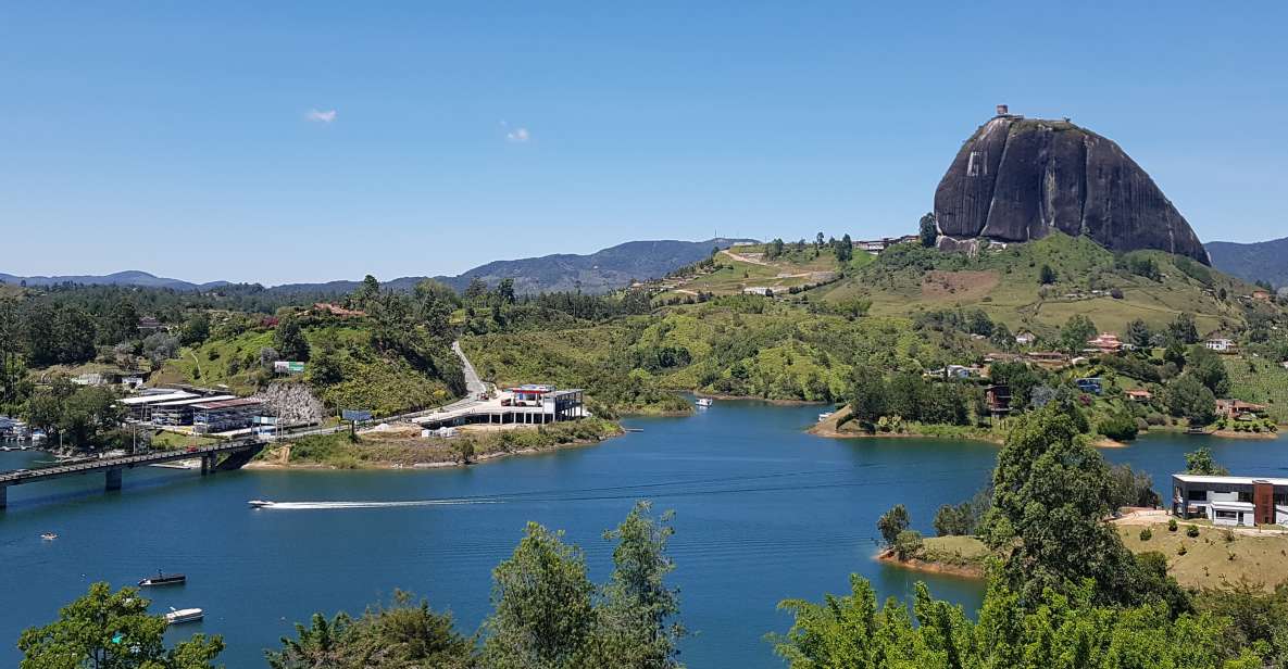 From Medellín: The Peñón Rock and Guatapé Town Private Tour - Highlights of the Experience