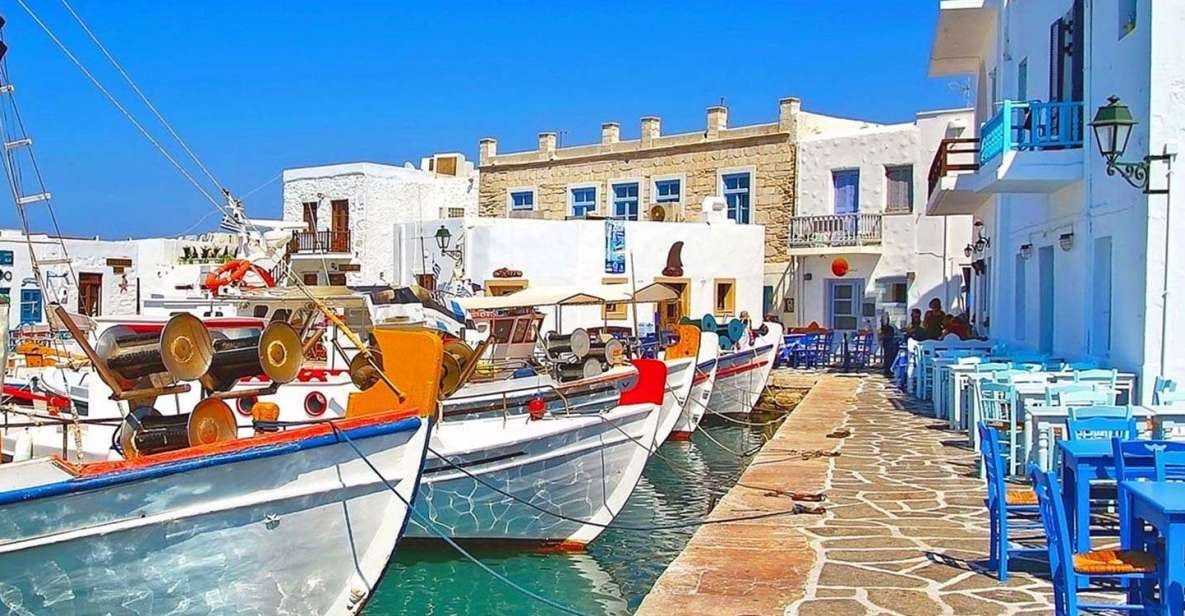 From Naxos: Private Boat Trip to Paros Island - Itinerary Highlights