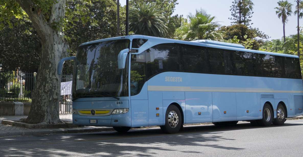 From Palermo: Bus Transfer To/From Trapani City Center - Comfort and Amenities