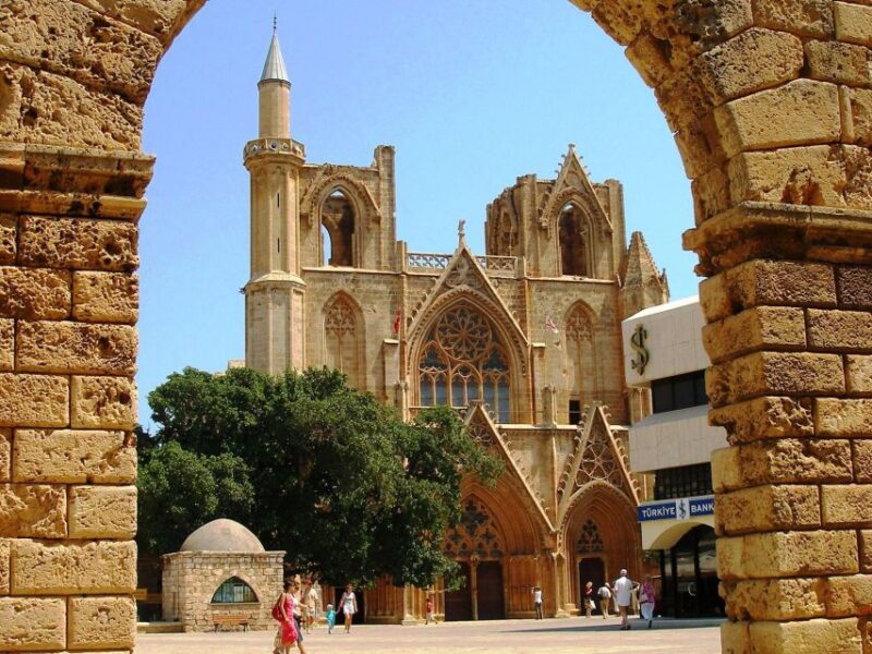 From Paphos: Tour Nicosia - Larnaca (North Cyprus Walk-In) - Itinerary Highlights