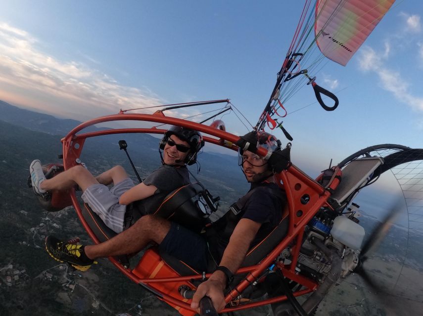 From Parelia: Paramotor Flight Over Corfus Coast - Booking and Payment Details