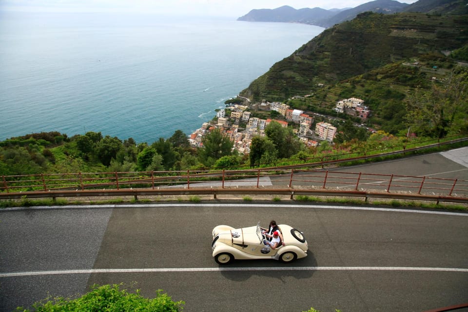 From Pisa| Drive a Classic Car Trough 5 Terre and Monterosso - Experience Classic Cars