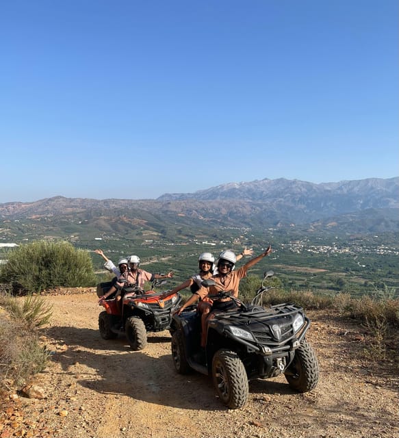 From Platanias: Quad Safari With Hotel Transfer - Itinerary Details