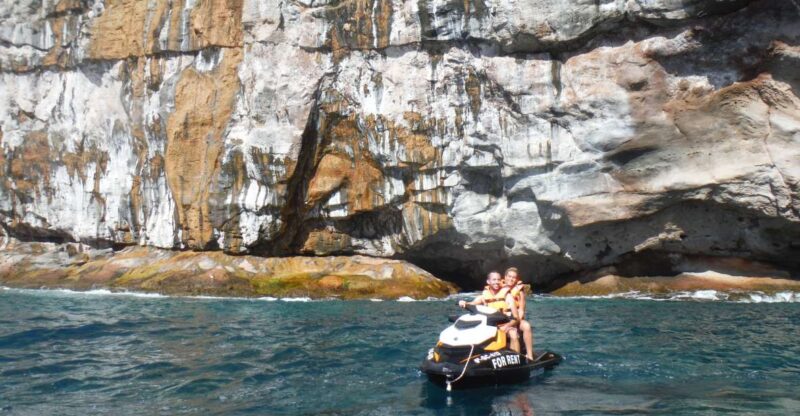 From Playa Del Inglés: Guided Jet Ski Tour & Hotel Transfers - Itinerary and Experience