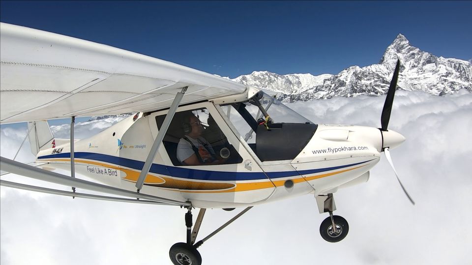 From Pokhara: 60 Minutes Ultralight Fligh - Stunning Aerial Views