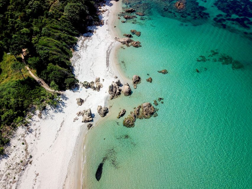 From Porticcio: Speedboat Tour to Cupabia Beach With Stops