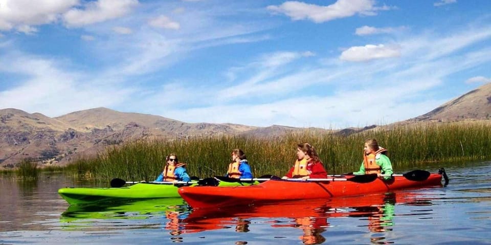 From Puno || Kayak Tour to the Uros Islands || Full Day || - Itinerary Details