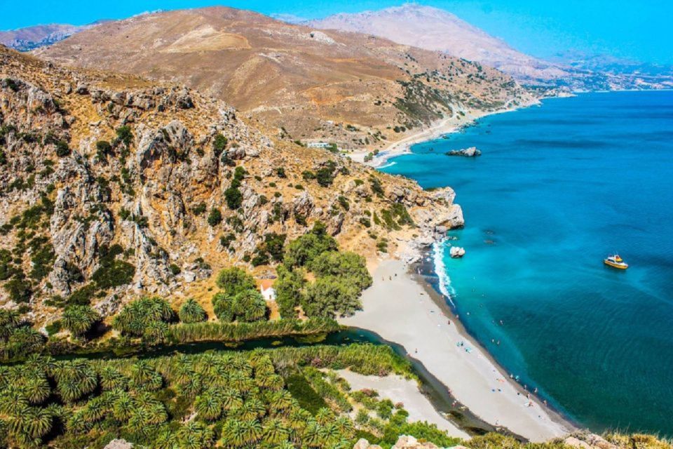 From Rethymno: Day Trip to Preveli Palm Beach-Kourtaliotiko - Pricing and Duration