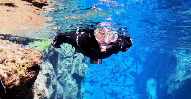 From Reykjavik: Silfra Snorkeling With Underwater Photos - Unique Features of Silfra