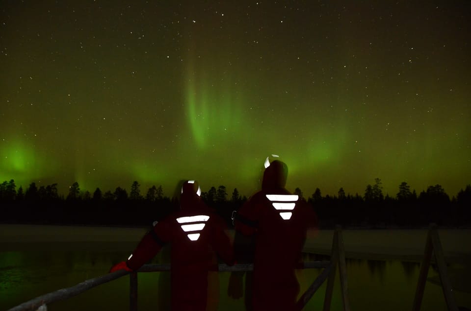 From Rovaniemi: Ice Floating Under Aurora Borealis - Unique Features of Ice Floating