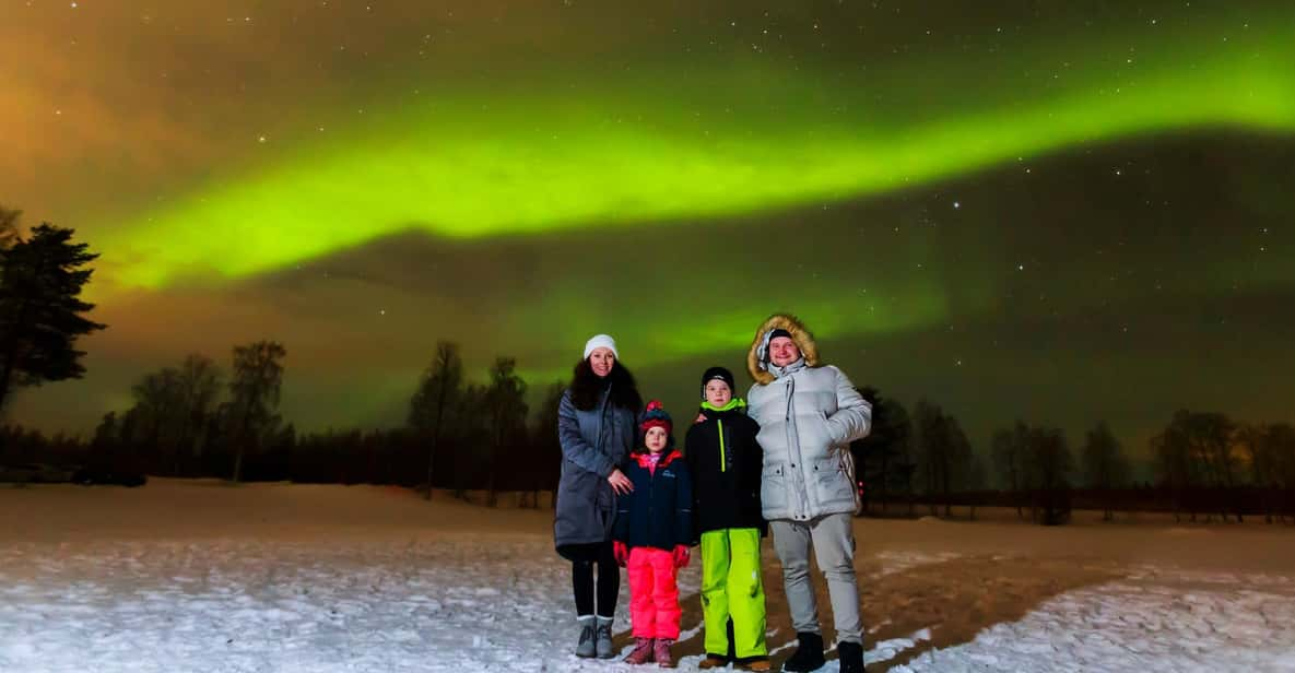 From Rovaniemi: Northern Lights Photo Tour With Pickup - Experience Highlights