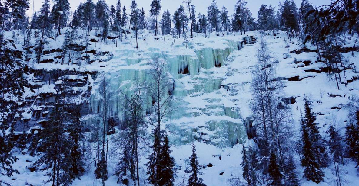 From Rovaniemi:Korouoma Canyon and Frozen Waterfalls Tour - Experience Highlights