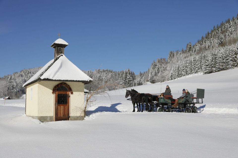 From Salzburg: 8-Hour Tour With Horse-Drawn Sleigh Ride - Experience Highlights