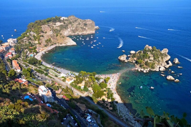 From Taormina: Isola Bella Mini Cruise - Cruise Route and Highlights