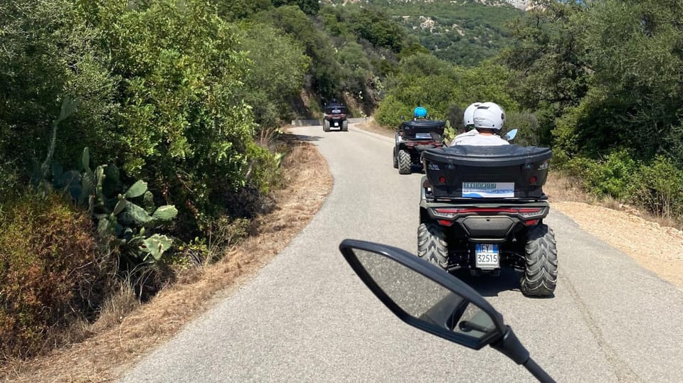 From Tortolì: Quad Bike Tour to Cala Sisine in Baunei - Experience Highlights