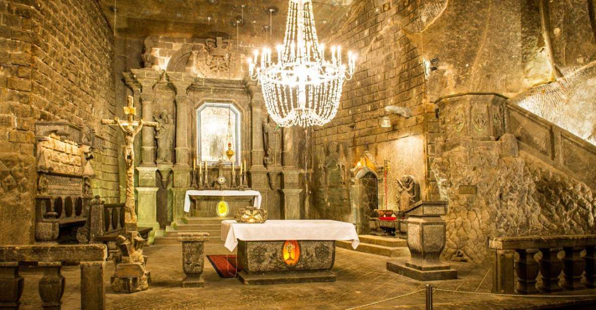 From Warsaw: Guided Tour to Wieliczka Salt Mine and Krakow - Itinerary Highlights