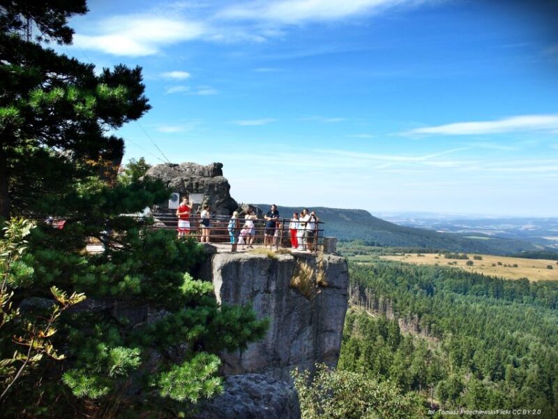 From Wroclaw: Full-Day Stolowe Mountains Trekking Tour - Itinerary Highlights