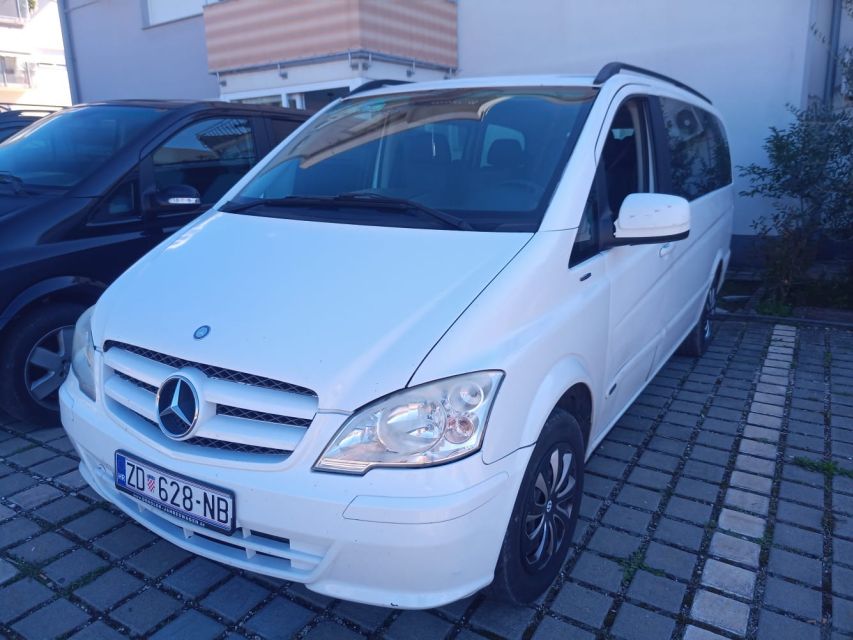 From Zadar: Zagreb & Franjo Tudman Airport Private Transfer - Booking and Cancellation