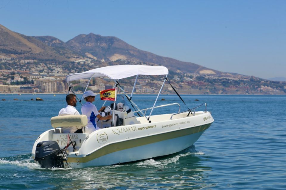 Fuengirola: 1- to 4-Hour Boat Rental - No License Needed - Experience Details