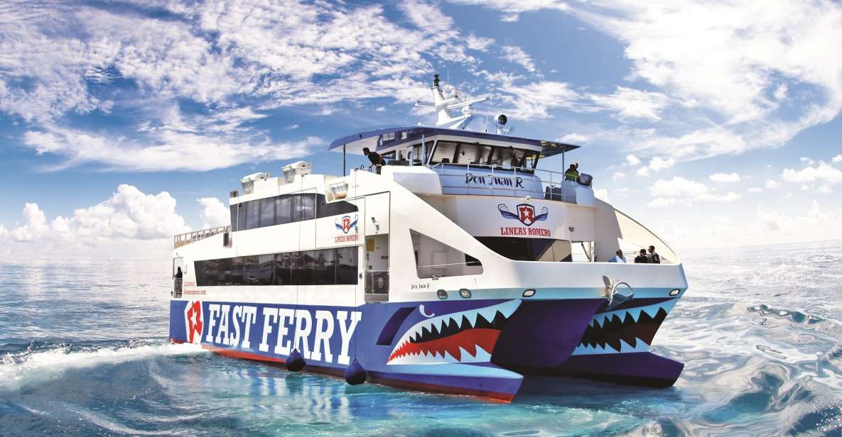 Fuerteventura: Round-Trip or 1-Way Ferry Ticket to Lanzarote - Ferry Experience and Amenities