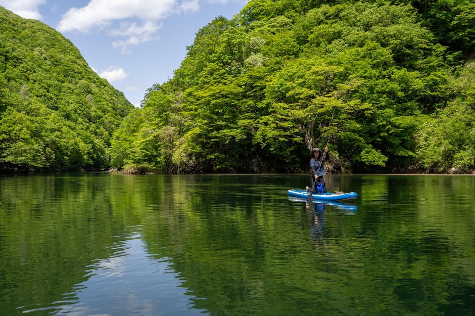 Fujiwara Lake: Full-day SUP + Takaragawa Onsen Tour in Gunma - Whats Included