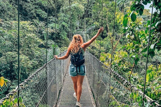 Full Combo! Hanging Bridges, Arenal Volcano, La Fortuna Waterfall - Itinerary Highlights