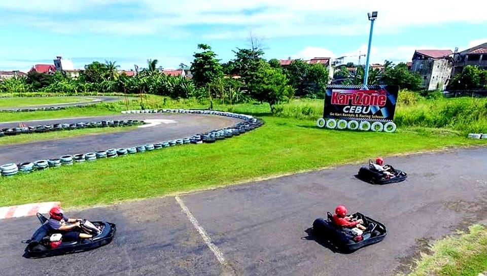 Full-Day Adventure Trio: Kartzone, Ocean Park & City Tour - Kartzone Experience